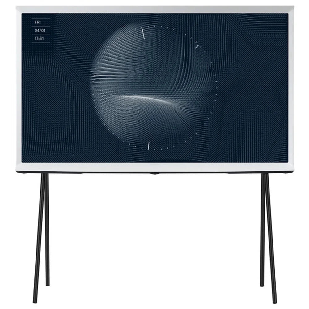 QLED Samsung 55 CPS 2 4K The Serif with Enhanced YR HDR Bundle Inch (2022) TV UHD QN55LS01BA Smart Pack Protection