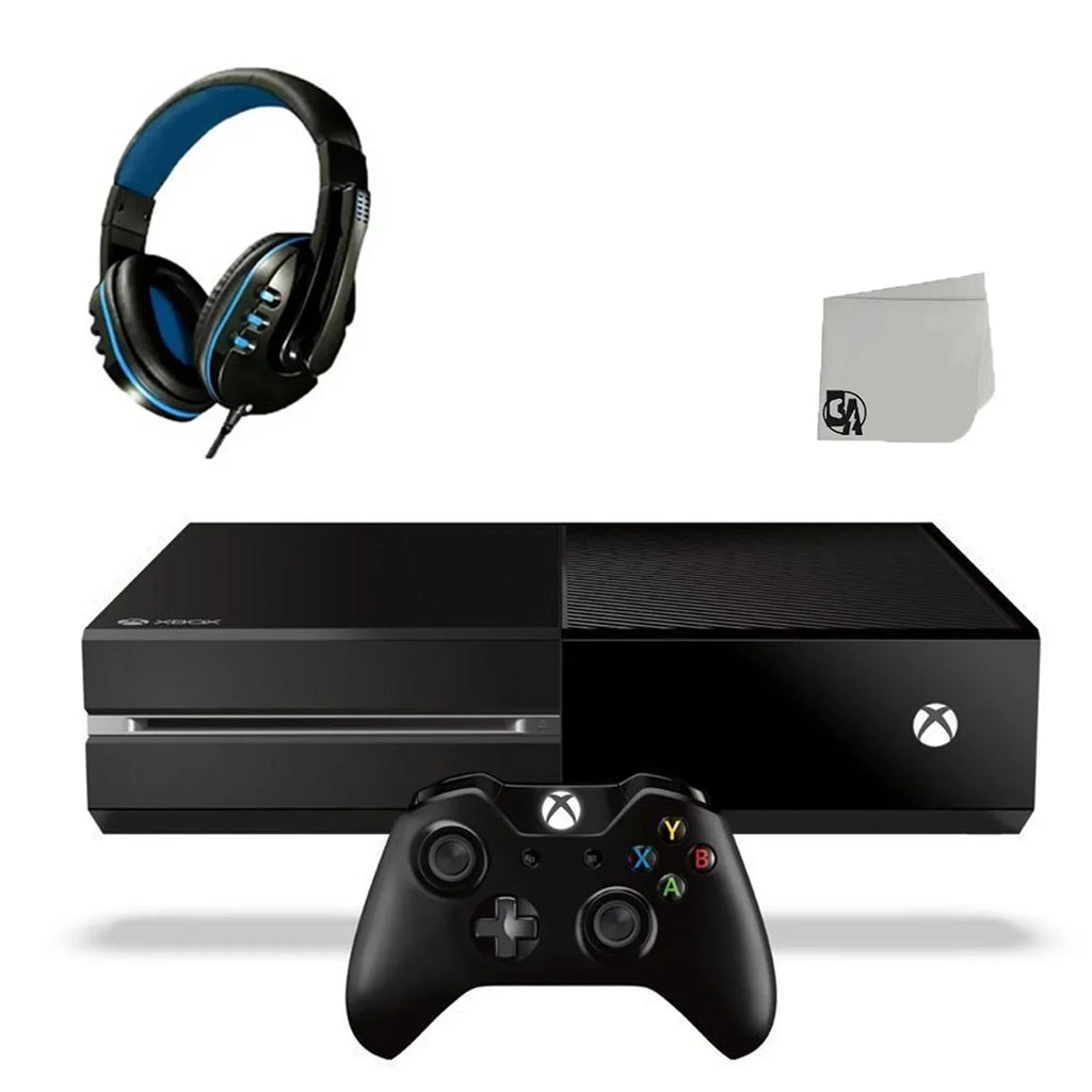 Original BOLT 500GB Headset One Bundle Microsoft AXTION With Black Gaming Console Used Xbox