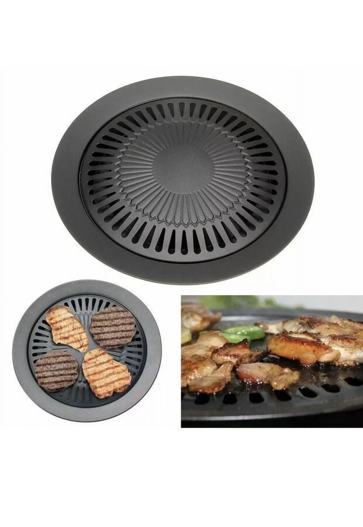 Grill Kitchen Smokeless Stovetop Korean Top Pan Stove For Outdoor Indoor Bbq Gas