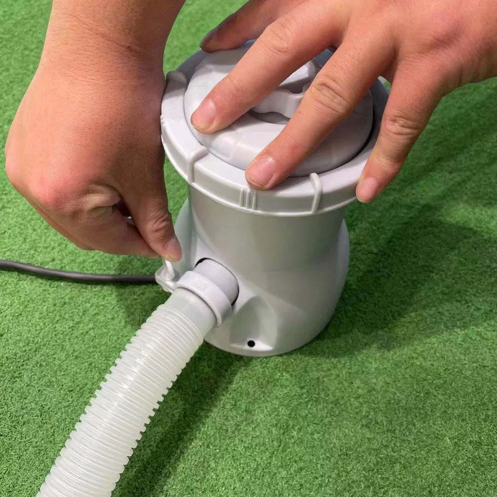 Prompt 10' Pump w/Clean Filter Pool Set JLeisure x 30" Inflatable Plus