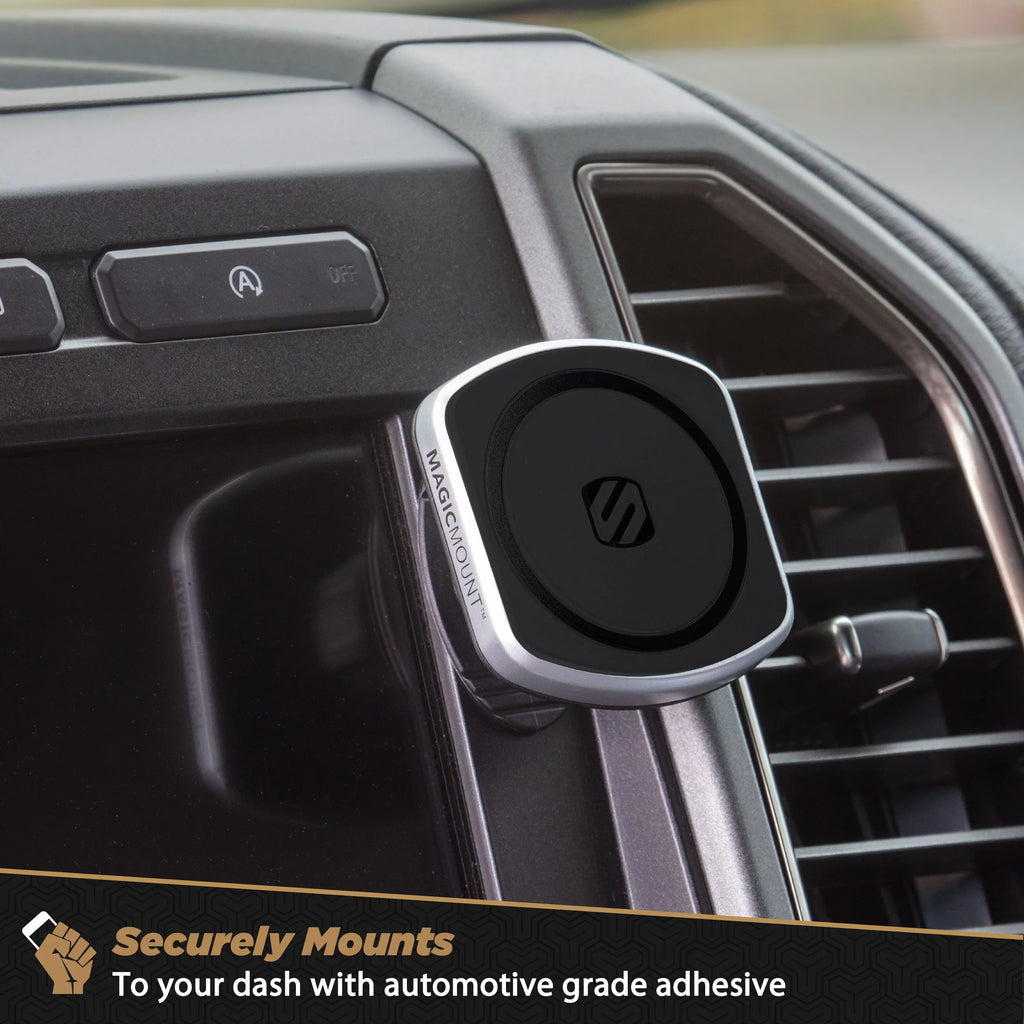 2 MagicMount Scosche Mount Magnetic Dash/Vent Car Pro Kit MP2ODVM-SP1 Phone 4-in-1