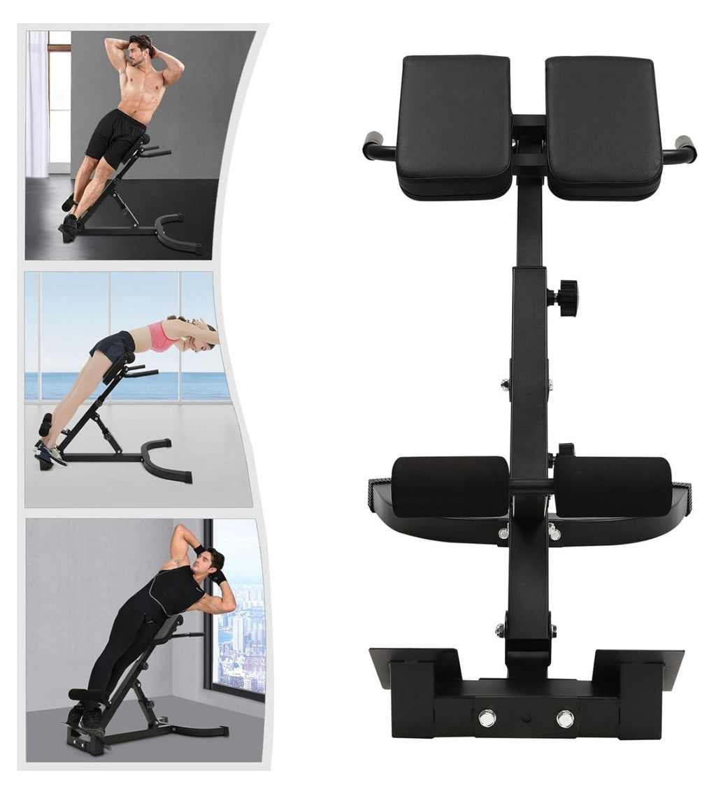 Workout Bench Bench, Back, Multi-functional Height with Chair and Back Adjustable Hyperextension Extension