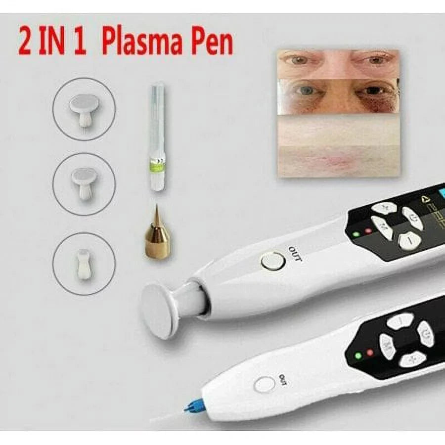 Pen Plasma Tighten Eyelid Beauty 2 in 1 Wrinkle Lifting Anti Fibroblast Ozone Spa Skin