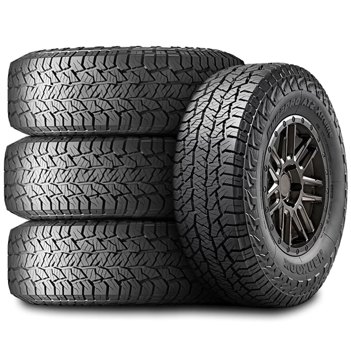 Tires LT (FOUR) Load Dynapro Fits: GMC E Terrain AT2 AT4 of Xtreme 2500 2020-23 Ram Set HD Rebel, 10 Hankook XT Ply X/T 275/70R18 2019-23 Extreme Sierra 1500 4