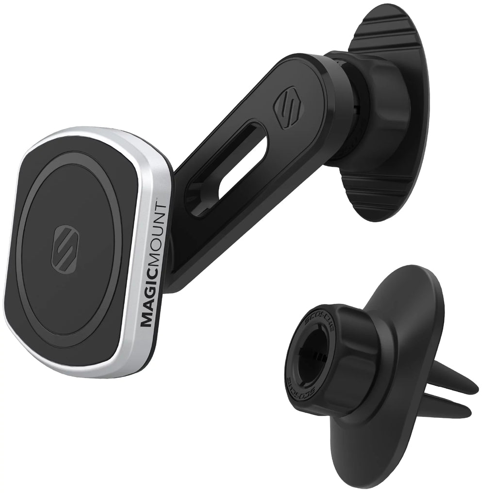 2 MagicMount Scosche Mount Magnetic Dash/Vent Car Pro Kit MP2ODVM-SP1 Phone 4-in-1