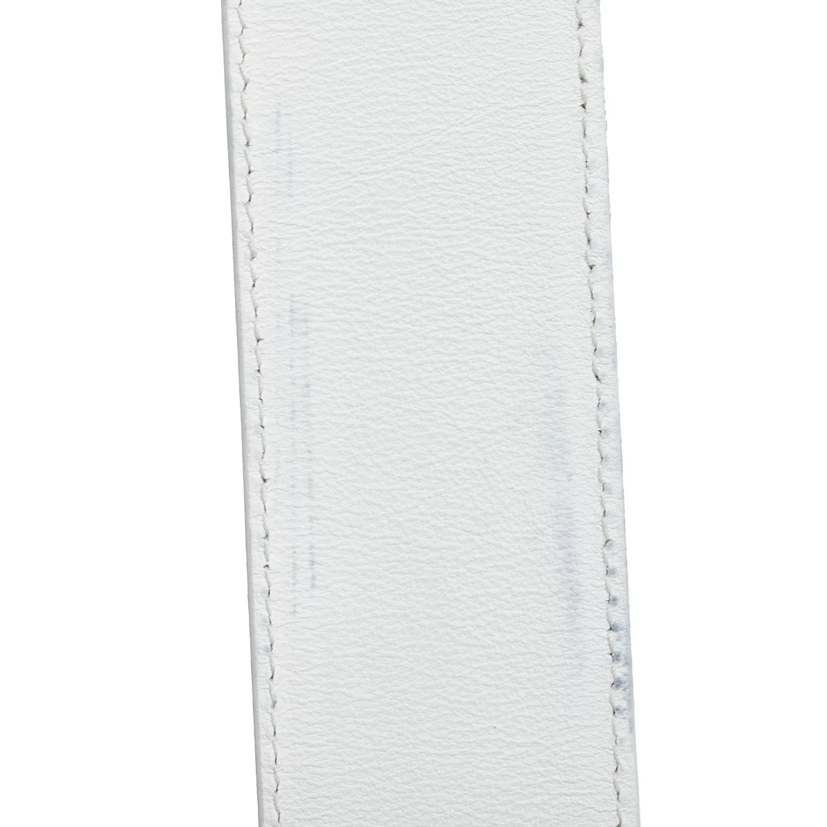 Lambskin Authenticated (Good) Satchel Lady Paradise White Unisex Leather Pre-Owned Medium Dior