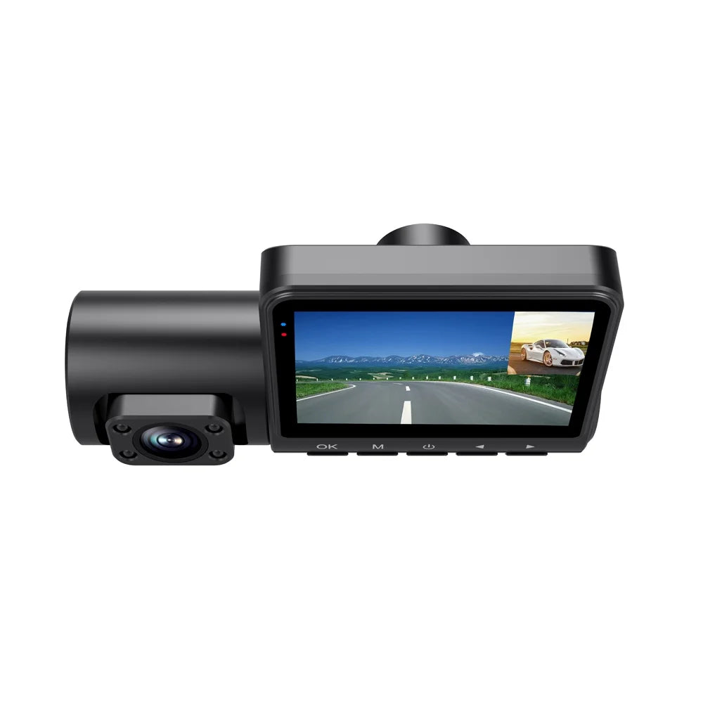 Dash Clear Camcorder Video Camera Cameras Recording Mirror Car 2in 3 Safety Recorder Auto Car Rearview Pinnaco