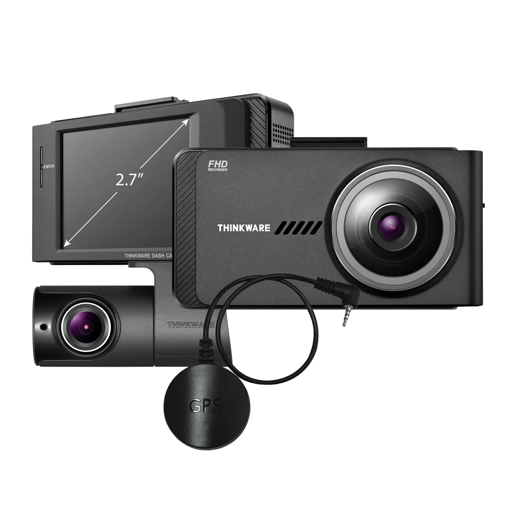 Vision, Camera W/Sony Rear GPS, THINKWARE Dash FHD, Dual Mode Night for Recorder Cars, 1080P Sensor, Car Camera Parking Front G-Sensor, Optional Dashboard and Cam Camera 16GB, X700 with