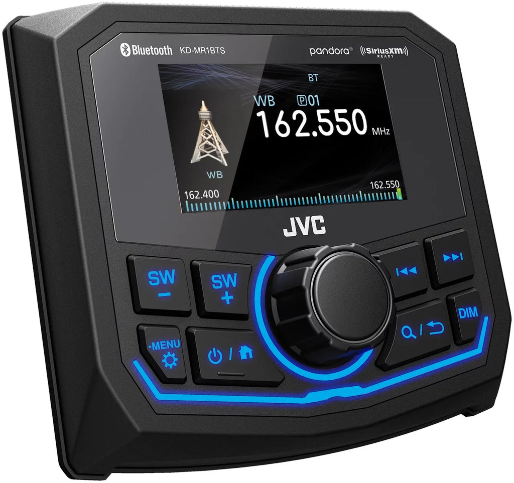 KD-MR1BTS Radio - Kit Marine Stinger Radio Marine 3" With Dash Black, Waterproof Universal SEADASH3B JVC compatible