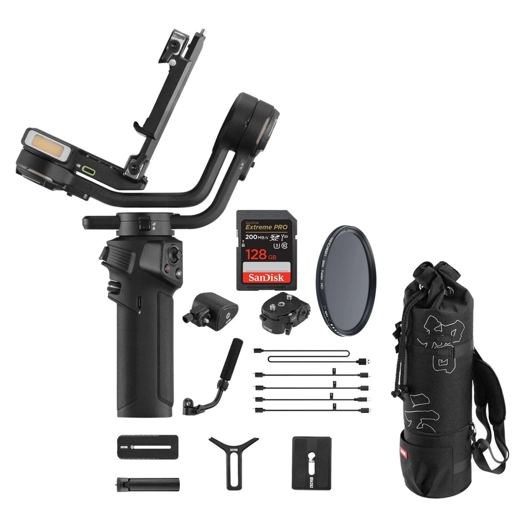 and Bundle Weebill Mirrorless with Gimbal for Lens Zhiyun 3S Cameras Stabilizer Handheld Filter DSLR
