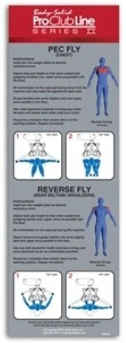 Fly Chest Delt (S2PEC) Body-Solid Rear Machine