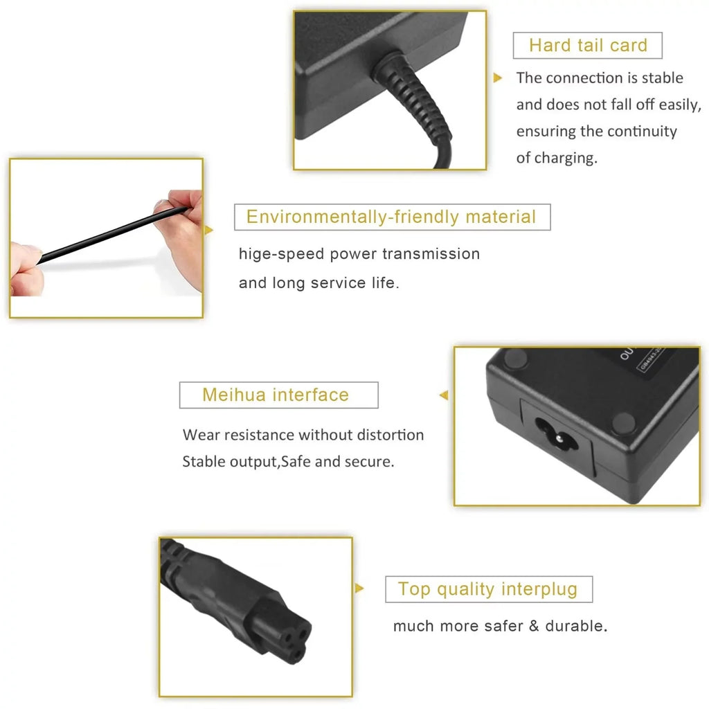 for Y40-70 Supply CJP-Geek Charger 135W Power Cord Ideapad AC Lenovo Adapter Cord Y50-70