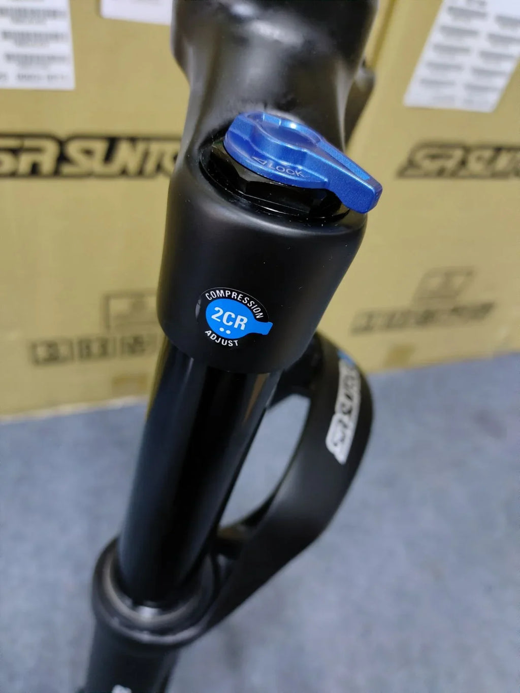 Suspension Bicycle SUNTOUR 27.5" (Manual) 110X15mm) Air Travel Tapered (BOOST: Fork RAIDON34 MTB 120mm SR