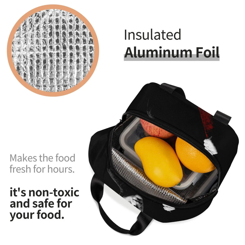 Picnic Bag Kids Box Michael Insulated Office Cooler Blood Portable Lunch Adult Myers Thermal Lunch For And Reusable School For Bag Bento