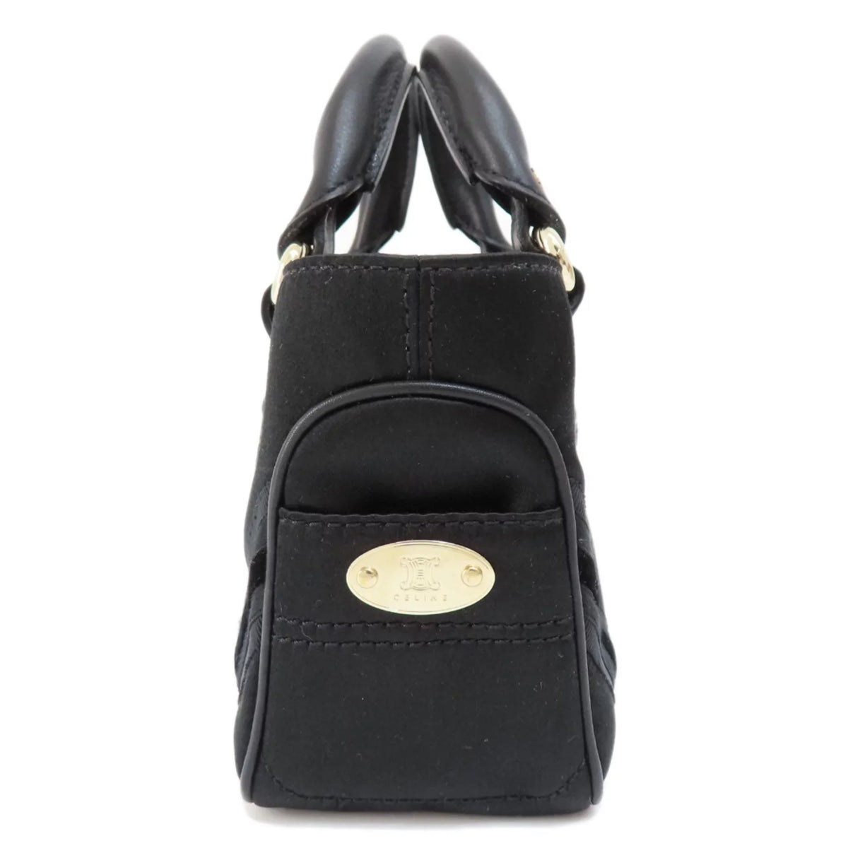 Celine satin CELINE Pre-Owned (Good) ladies handbag bag boogie