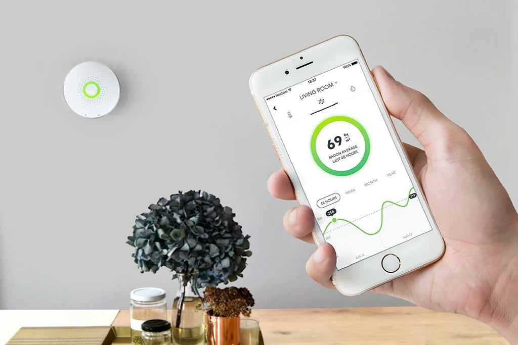 Airthings Radon Detector Wave Smart