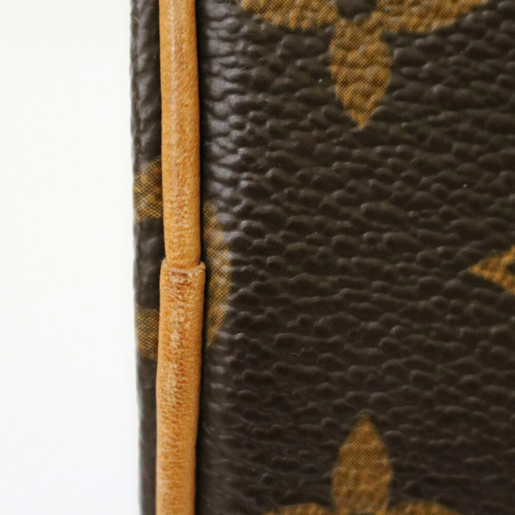 Brown Papillon 30 VUITTON Shoulder LOUIS Bag Pre-Owned Canvas Women's M51385 Monogram (Good)