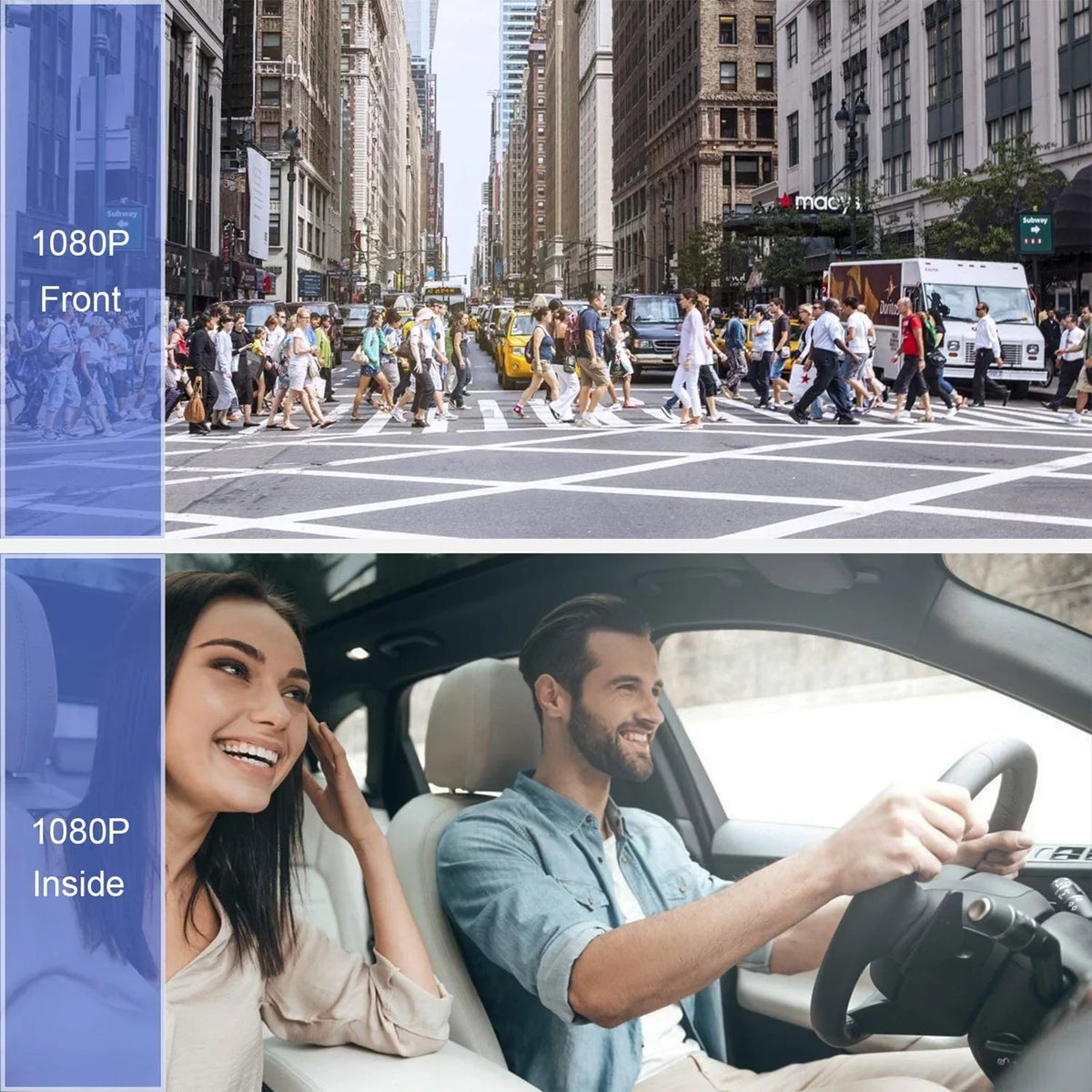 Taxi Camera Recorder Mode Recording, with Dashcam, Front Dash Loop Driving 1080P Car, Vision Parking Cam, for FHD IR Dual Interior G-Sensor, Dash Night TSV Dual