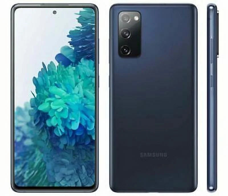 SAMSUNG G781U (Used) Navy US 128GB, 5G New for Cloud S20 FE Smartphone Galaxy Condition Like Cellular-