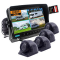 inch Duty Channel Rear Backup HD View HD DVR digital System, Split Quad Screen, Waterproof 4 for RV Input, Recorder, 1080P 7 Trailer Heavy CAMSLEAD Camera Camera monitor View Side 4X 1080P