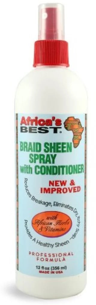 Africa 6) with Best oz Braid (Pack Conditioner, 12 of Spray Sheen