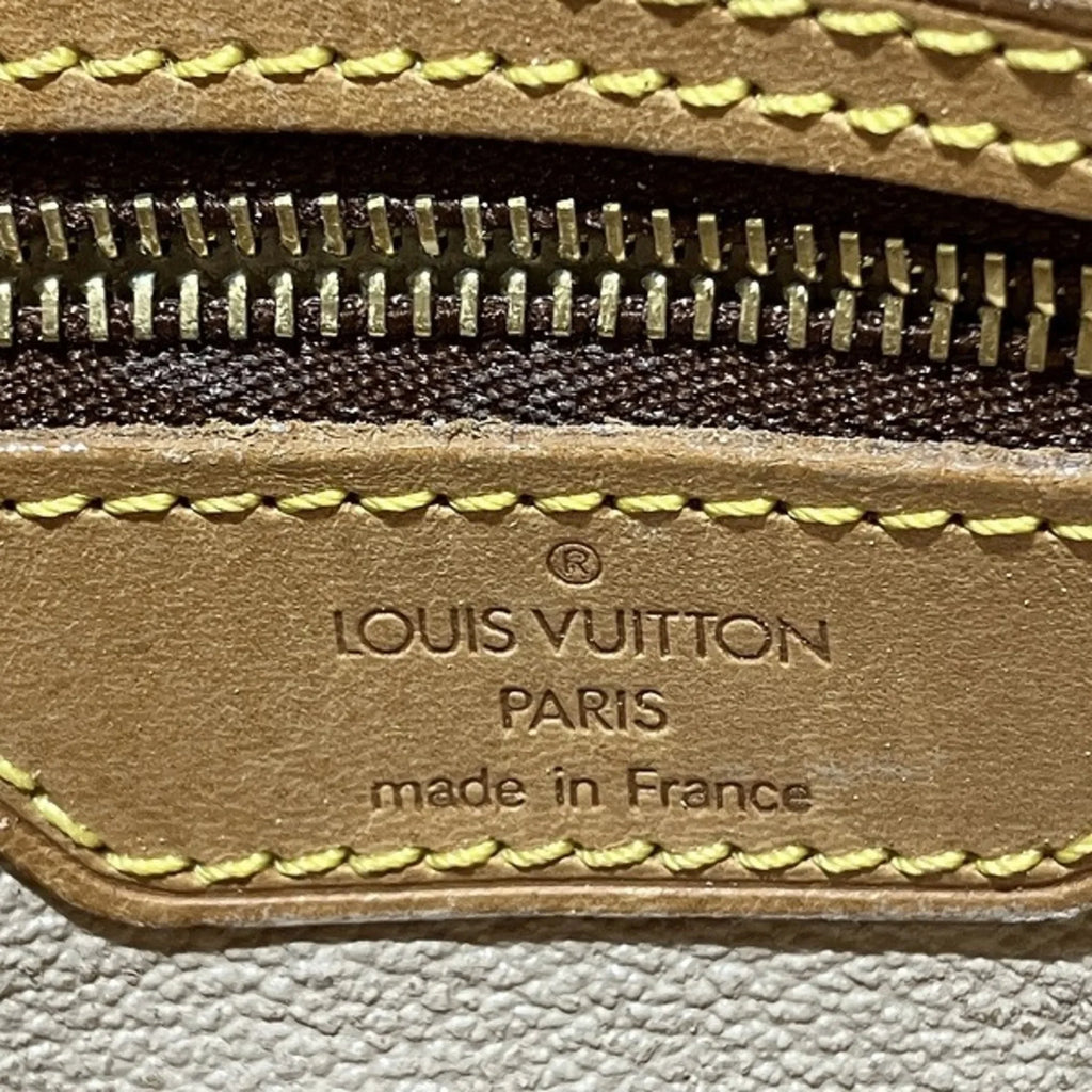 M42238 Baguette Pouch Shoulder Petit Tote Bag Monogram Louis Ladies Pre-Owned PM with Vuitton (Fair)