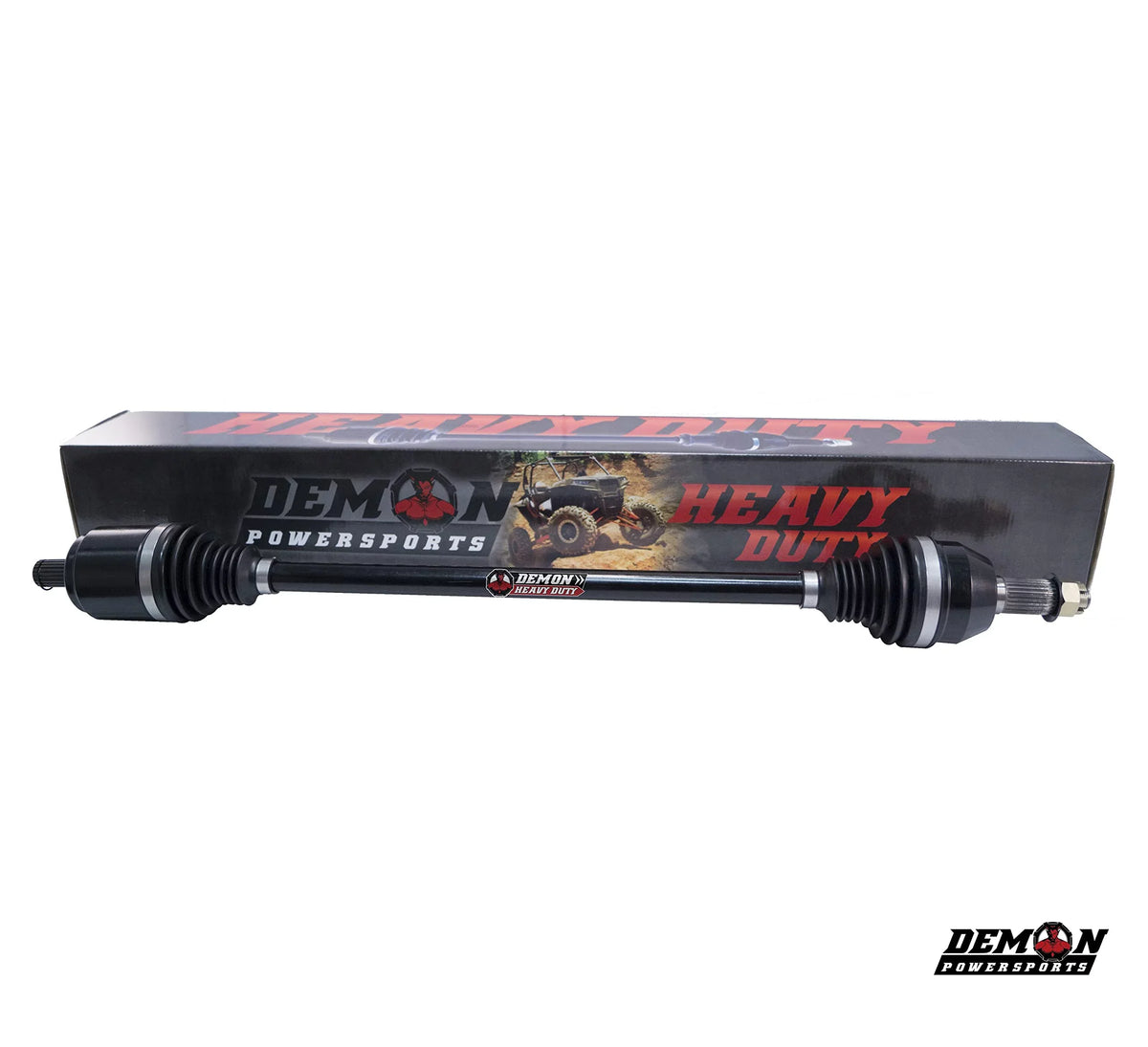 Terrain Axle Kit Reduction, Demon Powersports Right Rear Lift for On 47 6” Lift Heavy (Gen2) Can Duty Angles, Super ATV Degrees Swing Am Unique Outlander/Renegade, Kit Larger Boot for (2013-21) Heat