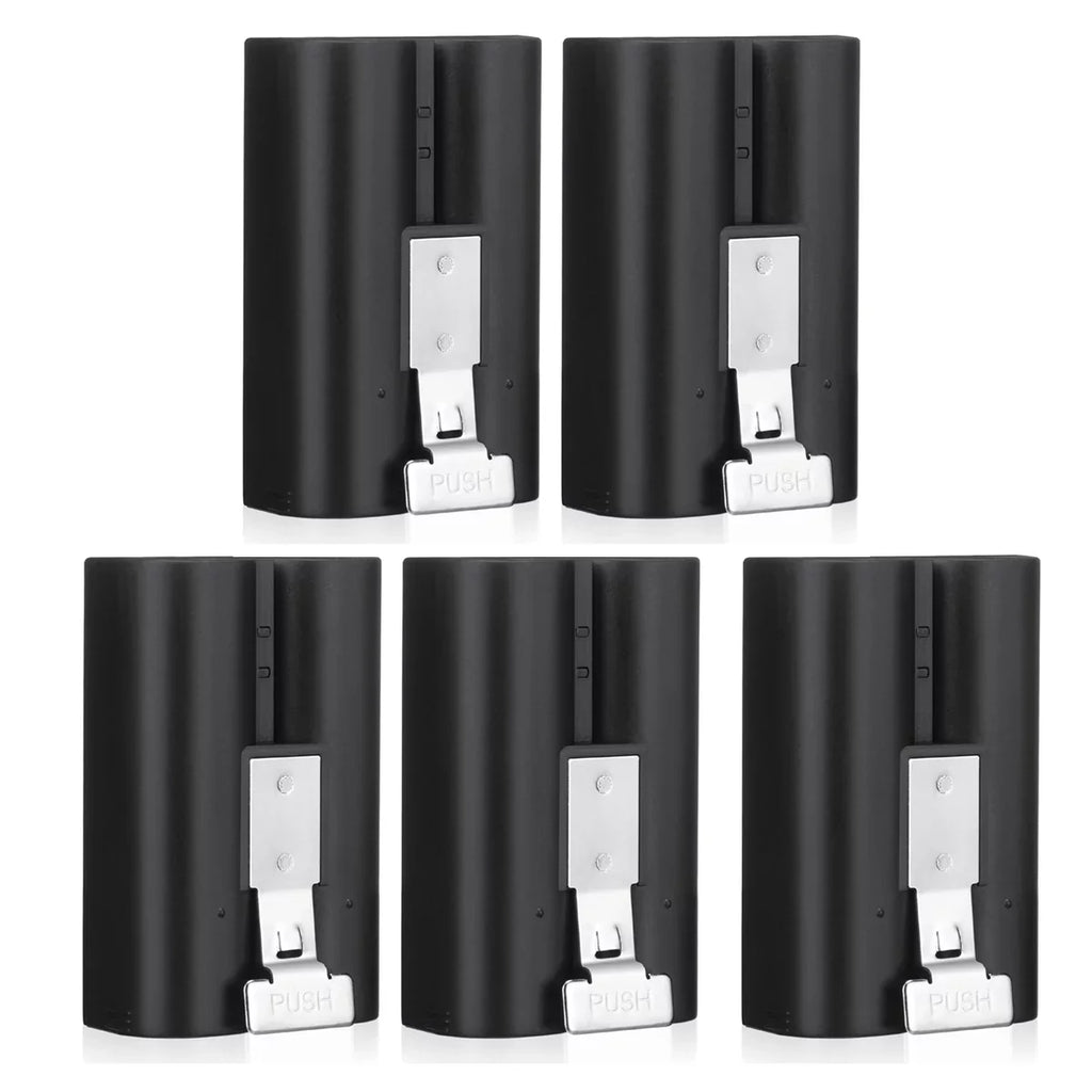 6040mAh Replacement Spotlight Stick Doorbell Battery Rechargeable with Camera, 5-Pack Doorbell 2/3/3 Backup Compatible Cam, for Ring 3.65V Batteries Plus/4, Doorbell Video Up Ring EBL Cam,
