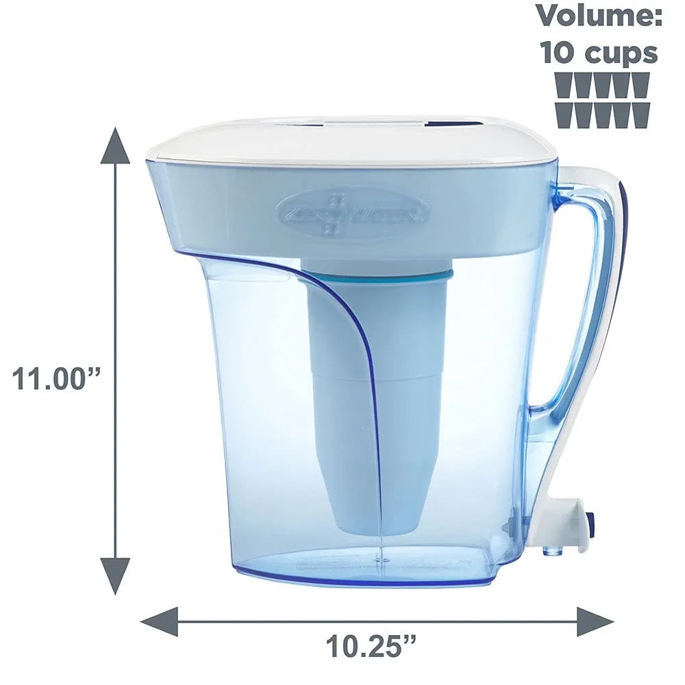 with 10 ZD-010RP Cup Meter Free Ready ZeroWater Pour