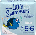 Diapers, Disposable Swimmers 5-6 Ct 17 lbs), Huggies Size (32+ Little Swim