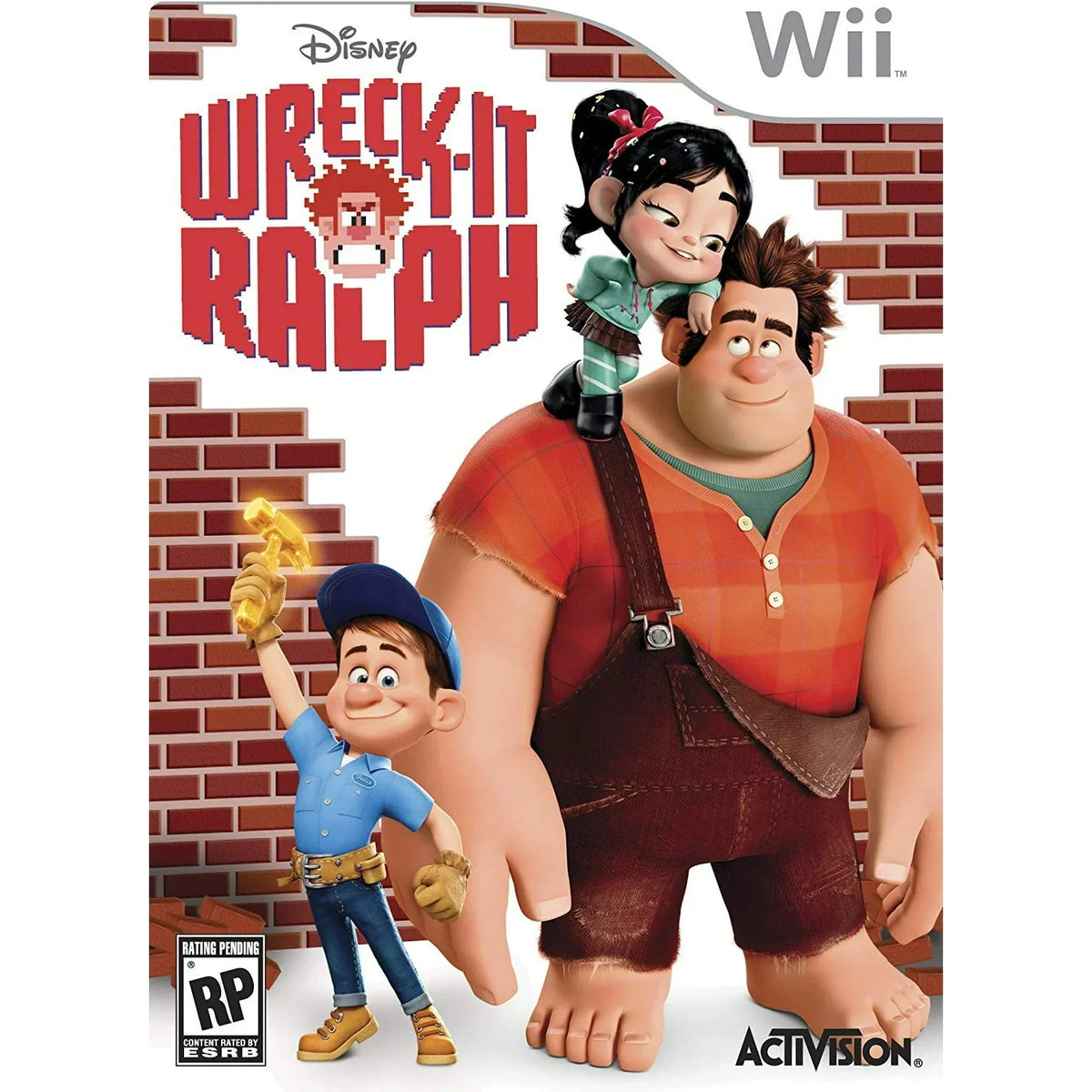 Wii Ralph Nintendo Wreck-It -