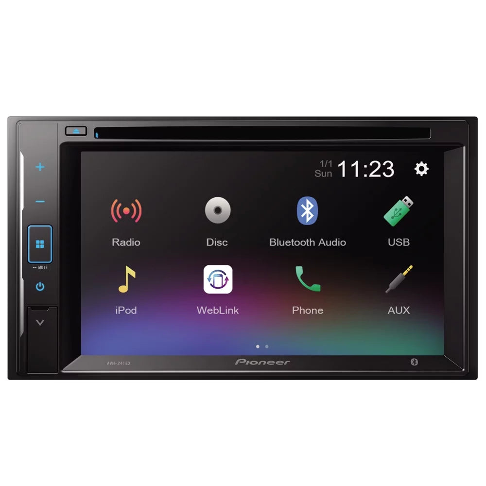 Receiver Digital New Pioneer Bullet 6.2 Media Inch & Camera DVD Backup AVH-241EX w/