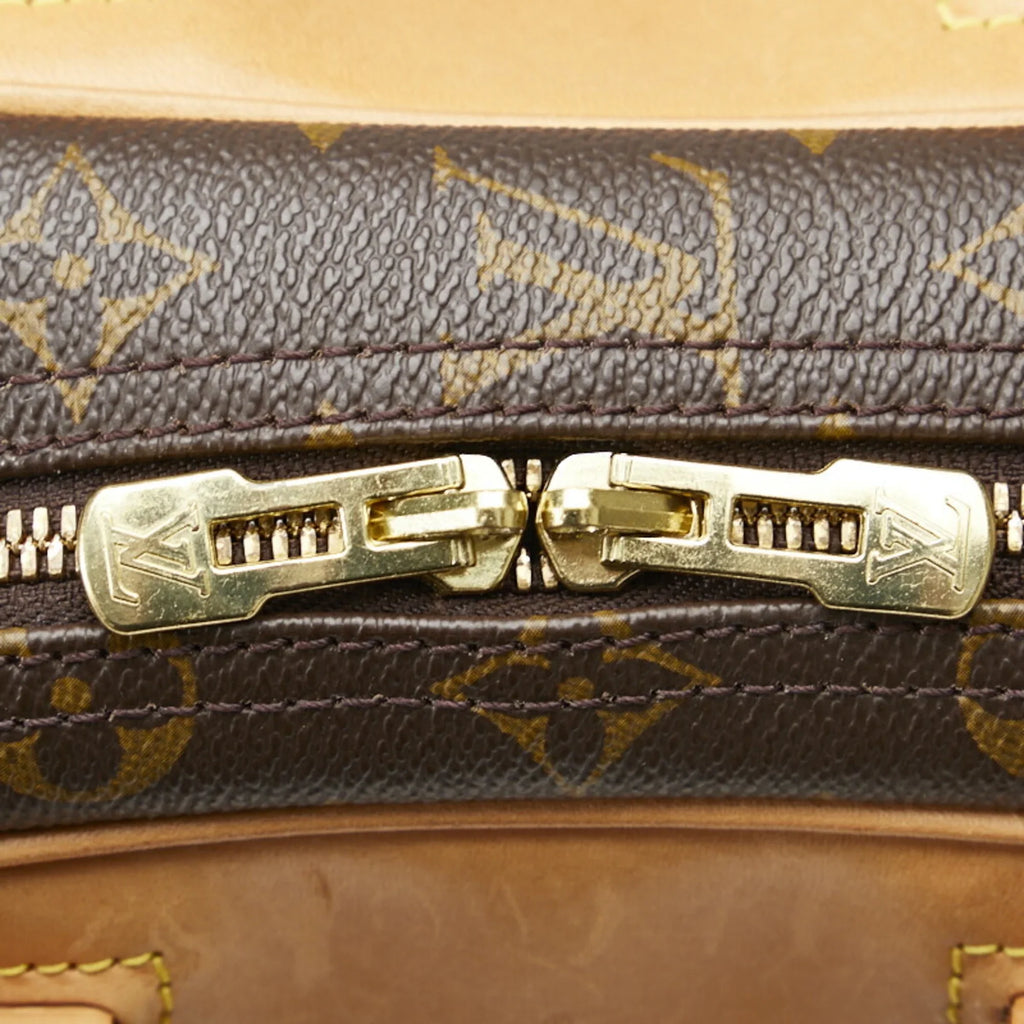 M41450 Handbag Excursion Brown Louis VUITTON Leather (Good) Vuitton LOUIS Women's Monogram PVC Pre-Owned