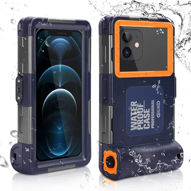 And all Phones to [15m/50ft] s4513 6.9 Diving Lanyard Housing Luna with for verykool Swimming UrbanX Professional Snorkeling Underwater Inch Video Protective Surfing Photo Waterproof Case LCD Up II