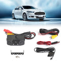 Radar Reverse Camera View Backup Sensor Car 170° Parking Rear 3in1 Camera