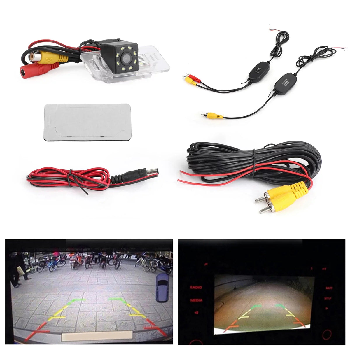 E92 E39 E71 X5 Camera E91 BMW E61 8LED Reverse E90 for X3 E60 Wireless E46 E70