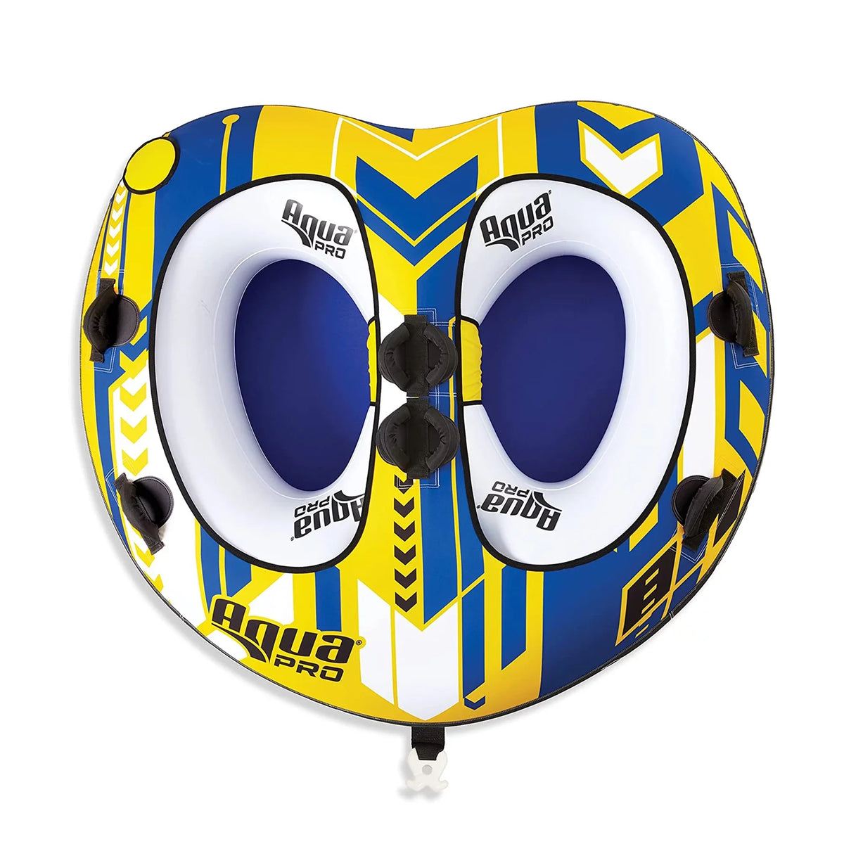 Rider, 2 & Heavy AquaPro Nylon Duty Yellow Towable Blue Person Style Deck