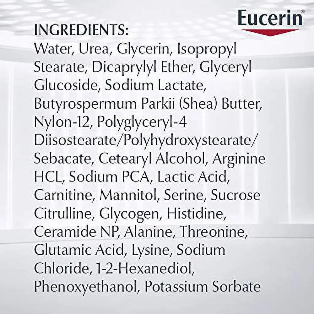 '- Extremely Dry, Lotion oz. fl. Rough Pump Eucerin Roughness Body Skin Lotion - for Bottle 16.9 Full Relief