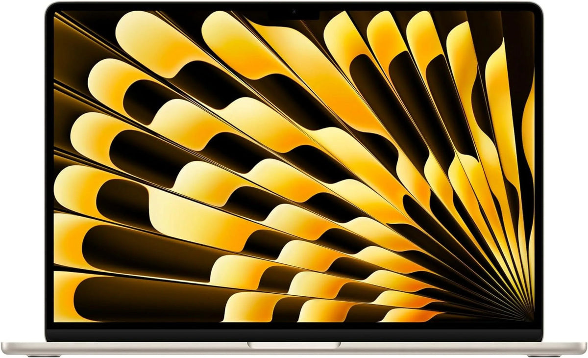'- 8-core and CPU Laptop_MacBookAir Starlight 8GB, 512GB 10-core SSD GPU, M3with 15" 2024