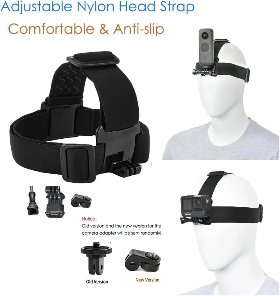 Strap Action Head Kit Backpack X3/ Strap Accessory Mount Mount for Chest One Insta360 Camera Wrist Mount