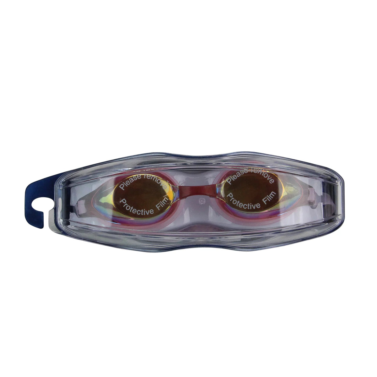 Central Mirrored Pink Swimming Goggles Pool 7" Competition