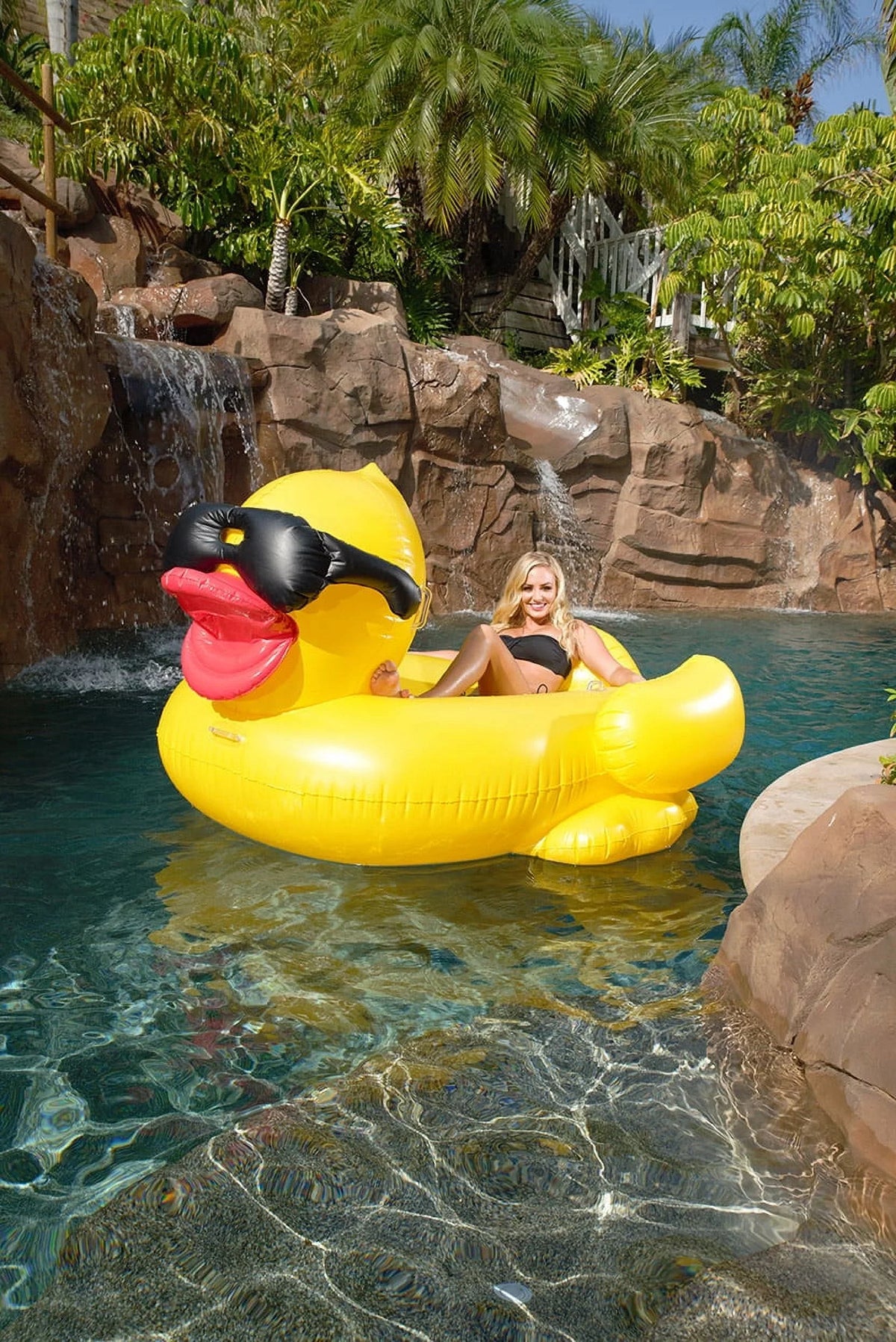 Derby Floating 5000 Pool | GAME Giant Inflatable Lounge Duck Float Riding