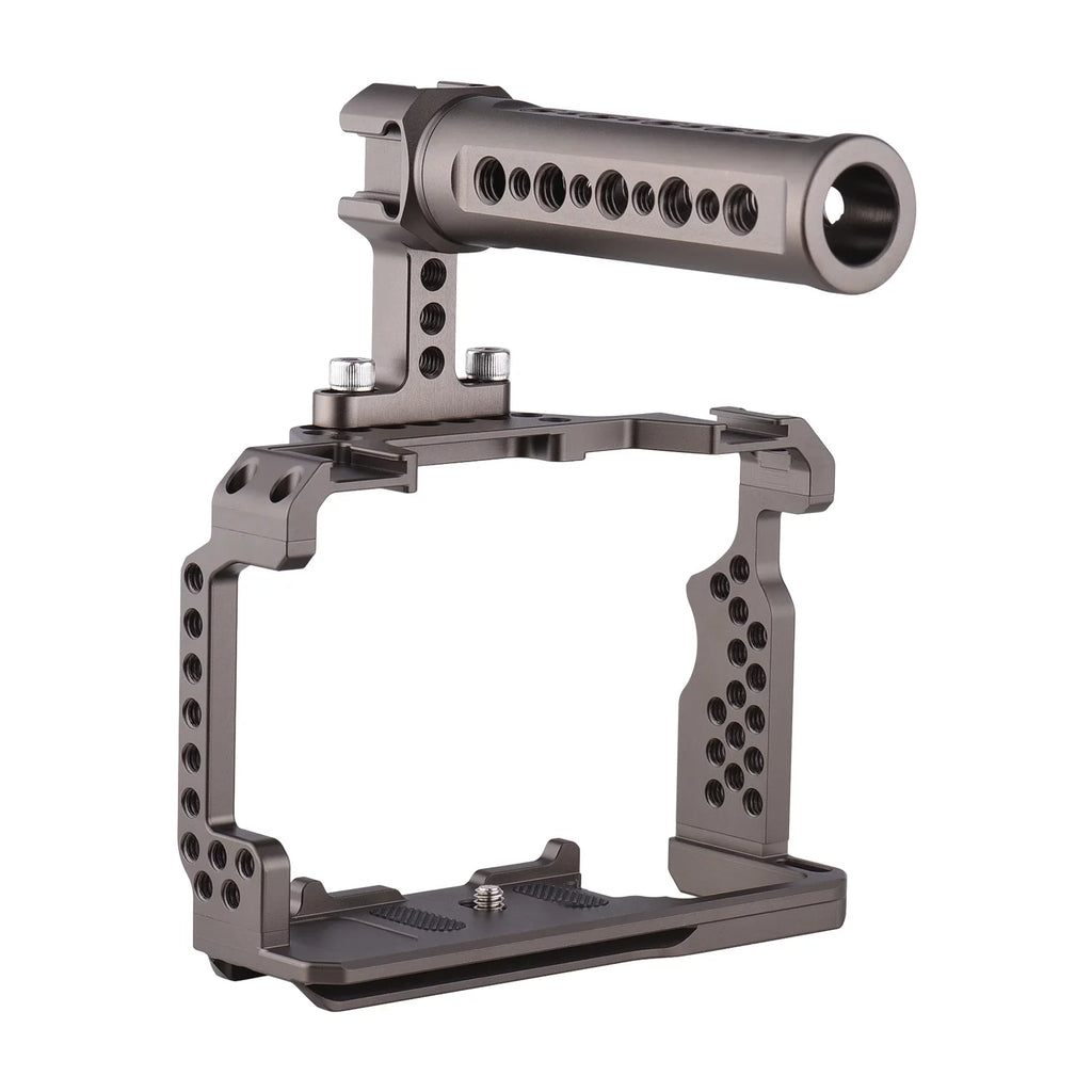 A7III Camera A7R Alloy II/ Replacement Andoer with for Cage A7 Sony Grip Handle Kit Aluminum III/ Video Rig