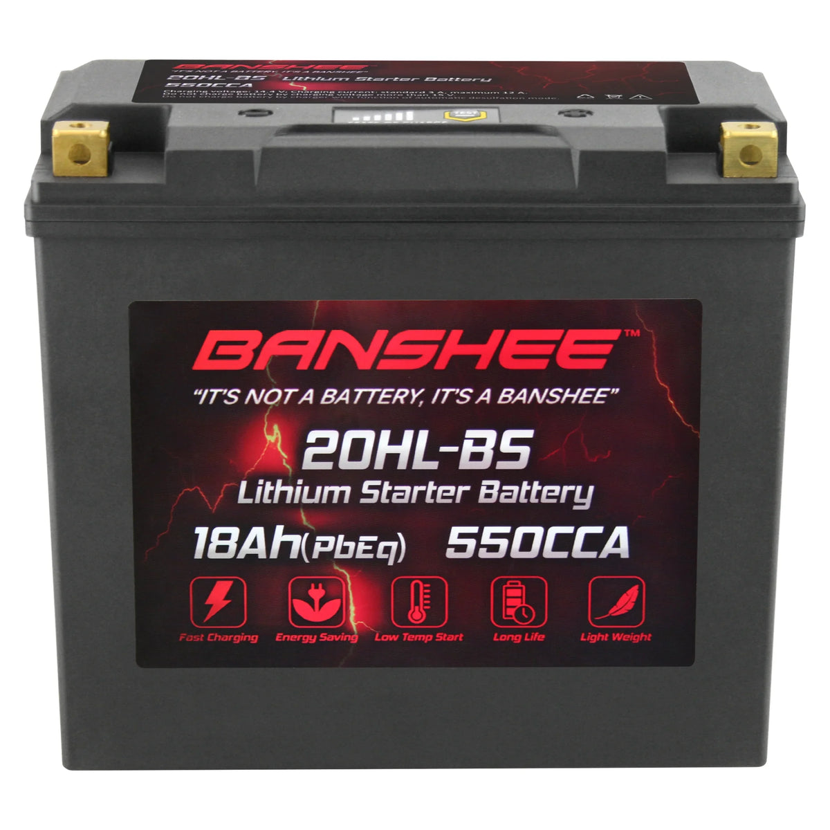 LiFePO4 Road Battery Banshee Motorsports Yamaha to 2004 2007 with Compatible Star 20L-BS XV1700A