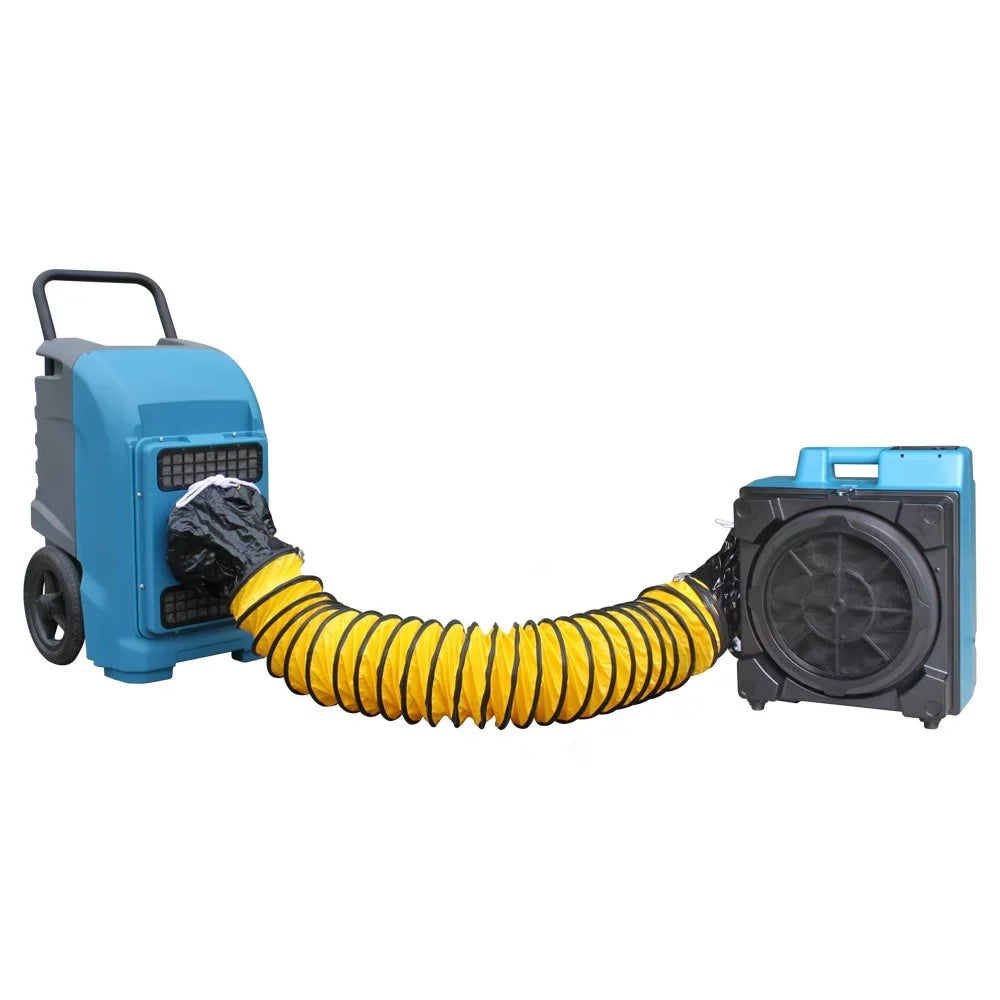 Hose Pump and Dehumidifier Drainage Purge with Automatic 125-Pint Commercial XD-125 XPOWER