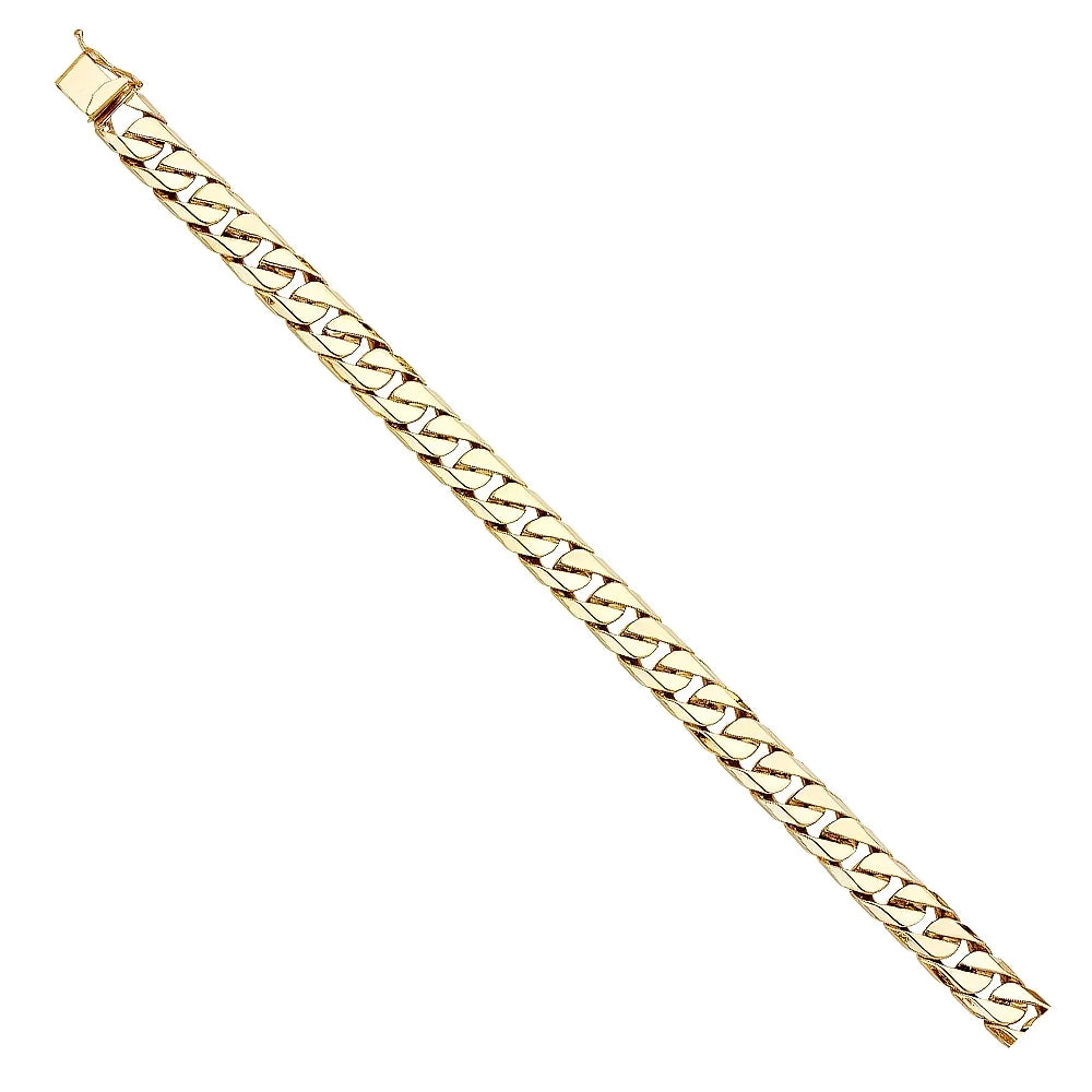 Women Bracelet Men’s Gold | 34.5 Cuban Bracelets for 14k Jewelry Gift Chain for | 14KY Gold - Men 8.5" Elegant Link and | Weight Yellow