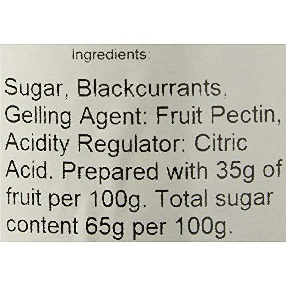 preserve, scottish ounce preserve 12 blackcurrant