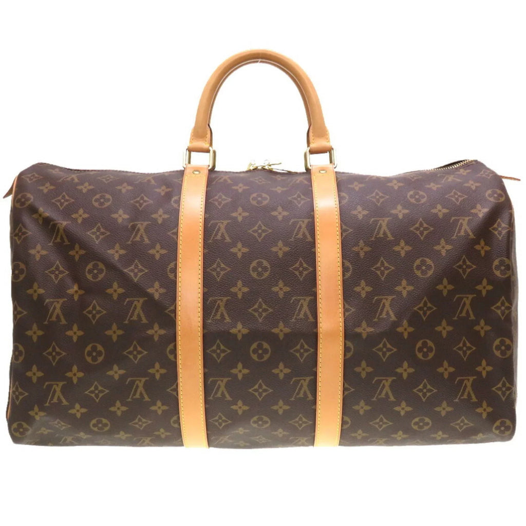 Vuitton Bag Keepall Pre-Owned Monogram Boston (Fair) 50 M41426 Louis