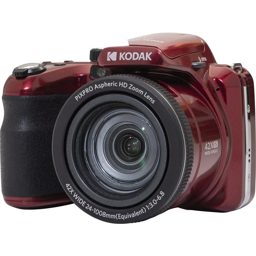 Kodak + + Battery Warranty AZ425 Camera +1 (Red) Digital Yr PIXPRO Extra LED
