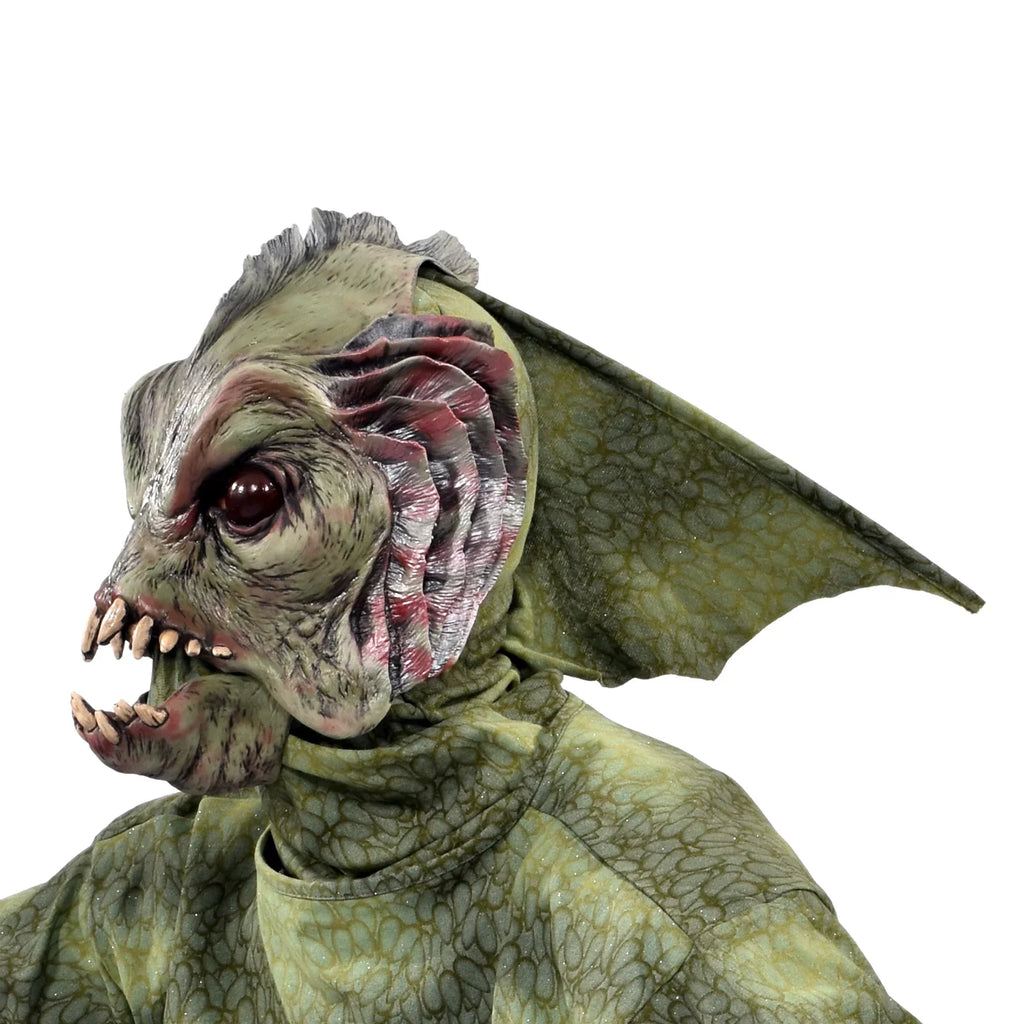 Creature Sea Costume size) Adult Deep Studios (one Halloween Mask Latex Zagone